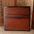 Antique Japanese Kaki Wood Jubako Four-Tier Stacking Box with Vermilion Lacquer Interior, Meiji Era (1892) | SKU: 26M-659 - 6