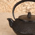 Vintage Japanese Tetsubin Cast Iron Teapot, Arare Pattern, Late Showa 1966-1989 | SKU: 26J-0550-6 - 2