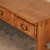 Vintage Japanese Low Floor Desk with Square Inlay End Panels and Scroll Feet Sled Base, Early Showa Period 1927-1945 - 10