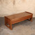 Vintage Japanese Low Floor Desk with Square Inlay End Panels and Scroll Feet Sled Base, Early Showa Period 1927-1945 - 14