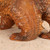 Vintage Japanese Hand-Carved Ainu Bear Sculpture with Roaring Open Mouth and Chisel-Textured Fur, Showa Era, circa 1980s - 3