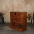 Antique Japanese Choba Tansu Merchant Chest with Slatted Sliding Doors and Iron Safe Door, Meiji Period - 15
