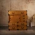 Japanese-style merchant chest (KB6) handcrafted from lightweight Kiri wood, featuring dovetail joinery, iron hardware, multiple drawers, and removable sliding doors.
