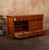 Japanese kitchen chest with sliding doors, hardwood frame, and soft-close drawers.