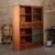 Japanese Glass-Door Book Tansu — 8 Drawers, Modern Revival (SKUf: BT3) - 8