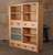 Japanese Glass-Door Book Tansu — 8 Drawers, Modern Revival (SKU: BT3)