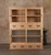 Japanese Glass-Door Book Tansu — 8 Drawers, Modern Revival (SKU: BT3)