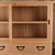 Japanese Glass-Door Book Tansu — 8 Drawers, Modern Revival (SKU: BT3)