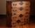 Antique Japanese Kasane Isho Kimono Tansu 2 Section (22S-B6)