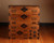 Antique Japanese Kasane Isho Kimono Tansu 2 Section (22S-B6)