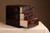 Japanese Lacquer Drawers Box Kamakura Carving (22S56-1)