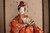 Japanese Display Noh Doll in Glass Case