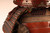 Vintage Samurai Yoroi Kabuto Red Armour A Set (23M-120)