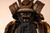 Vintage Samurai Yoroi Kabuto Black Armour A Set (23M-129)
