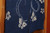 Japanese Noren Curtain — Indigo Linen with Butterfly & Flower Motif (SKU: AA18) - 10