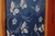 Japanese Noren Curtain — Indigo Linen with Butterfly & Flower Motif (SKU: AA18) - 6