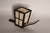 Japanese style lantern, handmade with solid wood. (WL7)