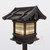 Japanese style lantern, made of solid fir wood. (WL2)