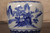 Vintage Japanese Hibachi Blue and White (24J-327-1)