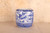 Vintage Japanese Hibachi Blue and White (24J-450-6)
