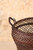 Antique Japanese Hanakago Bamboo Ikebana Basket (24N-229)