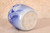 Vintage Japanese Hibachi – Blue Glaze with Sakura Motif (24N-203-2)