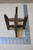 Wooden Plant Stand, Vintage Japanese Spinning Wheel (21M-575)