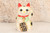 Vintage Japanese Maneki Neko Cat (百万両) — Clay, 2000, Heisei Era (SKU: 25M-485-1) - 1