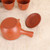 Vintage Tokoname-yaki Sencha Tea Set by Akizuki (秋月) with Original Wooden Box (25M-341-2)