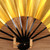Golden Japanese Ogi Sensu Folding Fan (24A-719-10)