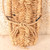 Vintage Japanese Hand-Knitted Back Pad Bandorii — Straw, 1950, Showa Era (SKU: 25S-0930-1) - 6