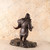 Antique Japanese "Ebisu" Statue — Bronze, 1920, Taisho Era (SKU: 25S-660)