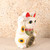 Vintage Japanese Maneki Neko Cat — Clay, 1980, Showa Era (SKU: 25S-793-3) - 4
