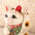 Vintage Japanese Maneki Neko Cat — Clay, 1980, Showa Era (SKU: 25S-793-4) - 4