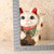 Vintage Japanese Maneki Neko Cat — Clay, 1980, Showa Era (SKU: 25S-793-4) - 10