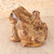 Vintage Japanese  Frog — Pottery, 2000, Heisei Era (SKU: 25S-734-1) - 4