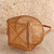 Vintage Japanese Flower Basket — Bamboo (SKU: 25S-663-2) - 