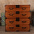 Antique Japanese Section Kimono Tansu Chest With Drawers Each Featuring Jomae Lockplates And Warabite Pulls — Kiri… - 