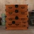 Antique Japanese Section Kimono Tansu Chest With Multi Sized Warabite Pull Drawers — Kiri (SKU: 25S-B404) -