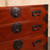 Antique Japanese Ko Tansu Small Lacquered Chest With Crane Plum And Matsu Motif Kanagu Drawers — Kiri (SKU: 25S-G430) -