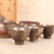 Vintage Japanese Tea Bowl Set — Pottery (SKU: 25S-437) -