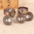 Vintage Japanese Tea Bowl Set — Pottery (SKU: 25S-437) -