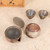 Vintage Japanese Tea Bowl Set — Pottery (SKU: 25S-437) -