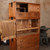 Antique Japanese Section Kimono Tansu Chest With Hikido Kiku Motif Kakugata And Drawers — Kiri (SKU: 25S-A426) -