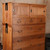 Antique Japanese Section Kimono Tansu Chest With Sliding Hikido Door And Warabite Pull Drawers — Kiri (SKU: 25S-A447) -