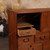 Antique Japanese Ko Tansu Small Chest With Sliding Hikido Door And Warabite Pull Drawers — Kiri (SKU: 25S-G435) -