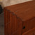 Antique Japanese Ko Tansu Small Chest With Sliding Hikido Door And Warabite Pull Drawers — Kiri (SKU: 25S-G435) -