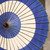Vintage Japanese Wagasa Paper Umbrella — 1980, Showa Era (SKU: 25S-626-4) - 9