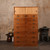 Vintage Japanese Section Kamo Tansu Chest With Hikido Karakusa Kanagu And Warabite Pull Drawers — Kiri (SKU: 25S-A455) -