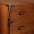 Antique Japanese Kimono Tansu Chest With Floral Kanagu Hardware And Warabite Pull Drawers — Kiri (SKU: 25S-A462) -